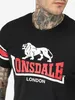 Herren T-Shirt normale Passform HEMPRIGGS Black/Red/White L Produktbild-Vorschau 5