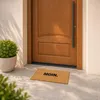 Relaxdays deurmat van kokosvezel, model "Moin.", antislip, Productafbeelding-voorbeeld 2