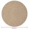 vidaXL Teppich 90 cm Jute-Optik Innen und Außen -  Teppiche Produktbild-Vorschau 8