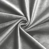 Samtvorhang 140 x 245 cm mit Öse wasserabweisend hellgrau - Produktbild-Vorschau 3