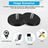 Neodymium magneten, met rubber coating, diameter 43 mm, met Productafbeelding-voorbeeld 2