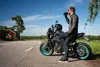 Džínové kalhoty Halvarssons Rogen pro motorkáře, tmavě Náhled obrázku produktu 4
