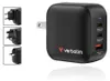 Verbatim Mini GaN nabíjačka 70W 2xUSB-C PD, 1xUSB-A QC 3.0 Náhľad obrázku produktu 8