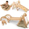 Struttura da arrampicata 5 in 1 da interno in legno con Anteprima dell’immagine prodotto 1