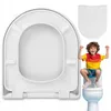 WC Sitz - Toilettensitz - für Cersanit City Oval - Weiß - Produktbild-Vorschau 2