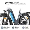 Gunai E-Bike Elektrofahrrad 26 Zoll Fatbike Pedelec Damen Produktbild-Vorschau 6