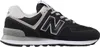 A side view of a black New Balance sneaker. Voir les images du produit