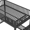 Letto a castello 90x200 cm, design basso, scala con Anteprima dell’immagine prodotto 16