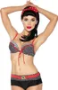 Vintage-Wendebikini in schwarz/rot/weiß - S Produktbild-Vorschau 12