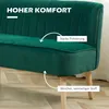 Dvojmiestna pohovka HOMCOM, dvojmiestna pohovka s vzhľadom Náhľad obrázku produktu 4