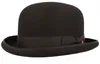 Mayser Melone Connor aus Wollfilz in schwarz