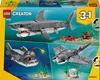 LEGO Creator 3-in-1-Set Wilder Hai mit Schatztruhe - Produktbild-Vorschau 9