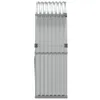 vidaXL Abri pour bois de cheminée Argenté 120x45x140 cm Voir les images du produit 5