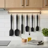 WELLHAUS Set mit 6 schwarzen Teigspateln aus Silikon Produktbild-Vorschau 6