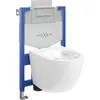 Mexen WC podomítkový set Felix XS-U stojan s WC mísou Lena, Náhled obrázku produktu 1