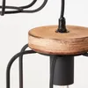 Lampadario Brillante Tosh 3xE27 40 W marrone/nero Anteprima dell’immagine prodotto 4
