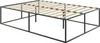 tectake® Bett Kyoto Belastbarkeit 250 kg, bodenschonende Produktbild-Vorschau 1
