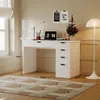Detský písací stôl 120 cm s 5 zásuvkami, moderný loftový Náhľad obrázku produktu 5
