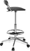 hjh OFFICE Drehhocker TOP WORK 28 Rollhocker Arbeitshocker, Produktbild-Vorschau 3