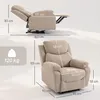 Fotel wypoczynkowy HOMCOM, fotel do telewizji, fotel Podgląd zdjęcia produktu 3