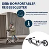 HUDORA BigWheel® 205 Advanced Scooter - Black & White- Produktbild-Vorschau 4