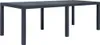 vidaXL Gartentisch Anthrazit 220x90x72 cm Kunststoff Produktbild-Vorschau 5