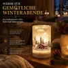 formano LED Deko Licht Winterlandschaft Leuchtglas Produktbild-Vorschau 2