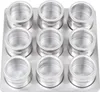 9 Stück Magnetische Gewürzdosen Edelstahl Set  70ml Produktbild-Vorschau 5