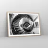 Gerahmtes Poster - Rahmen in heller Eiche - Treppe Spirale Produktbild-Vorschau 8