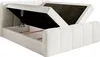 A bed with its storage compartment open, showing the inside. Produktbild-Vorschau