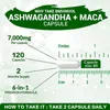 Ashwagandha & Maca 7000mg (120 kapslí) doplněk stravy, Náhled obrázku produktu 15