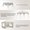 EUGAD Pop-Up Faltpavillon wasserfest Winterfest, Pavillon Produktbild-Vorschau 8