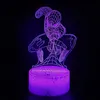 A 3D-like Spiderman lamp with purple lighting against a black background. Náhľad obrázku produktu