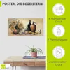 ARTland Poster Stillleben mit Sonnenblumen Größe: 60x30 cm Produktbild-Vorschau 2