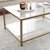 Skye Decor, Astro, Couchtische, Or, Verre, 90 x 40 x 60 cm Voir les images du produit 3