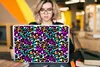 MuchoWow® Laptop Aufkleber Sticker Cover Tiermuster - Produktbild-Vorschau 5