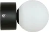 Wandleuchte IP44 G9 Weiß Schwarz Glas Metall Modern Produktbild-Vorschau 3