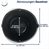 Baueimer 20L Betoneimer Ausguss, Menge:10 Produktbild-Vorschau 5