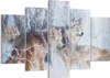 Bild auf Leinwand - Leinwandbild - Wolf Tier Wald - Produktbild-Vorschau 1
