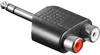 Goobay Cinch Adapter, stereo Buchse zu AUX Klinke 6,35 mm Produktbild-Vorschau 9