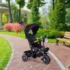 Triciclo per bambini, passeggino con sedile girevole e Anteprima dell’immagine prodotto 2