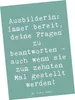 Mr. & Mrs. Panda Postkarte Spruch Ausbilderin Geduld - Produktbild-Vorschau 1