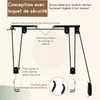 Recalma Paranco per biciclette, supporto a soffitto per Anteprima dell’immagine prodotto 11