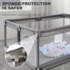Parc de jeu pour bébés - Grand parc de jeu avec piscine à Voir les images du produit 4
