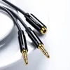 Ugreen rozbočovací kábel AUX 3,5 mm mini jack (samica) - 2x Náhľad obrázku produktu 9