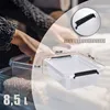 Aufbewahrungsbox mit Deckel 4er Set Kunststoffbox Stapelbox Produktbild-Vorschau 6