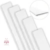 Several white wall panels are arranged diagonally on a white background, with a close-up inset showing the edge detail of one panel. Produktbild-Vorschau