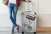 MuchoWow® Koffer Handgepäck Trolley Rollkoffer Kleine Produktbild-Vorschau 5
