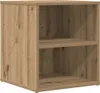vidaXL Rohová police Artisan dub 200x40x45 cm materiál na Náhled obrázku produktu 7