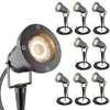 HOFTRONIC - Spot à piquet LED 9x XL Aluminium IP65 GU10 20W Voir les images du produit 1